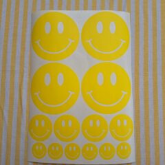 Muurstickers Smiley